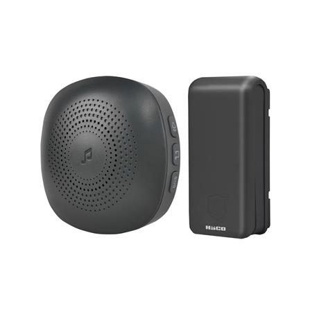 กระดิ่งไร้สาย KINETIC แบบเสียบปลั๊ก HACO HWD-K885 สีดำ_1