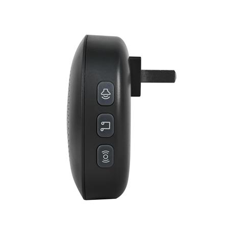 กระดิ่งไร้สาย KINETIC แบบเสียบปลั๊ก HACO HWD-K885 สีดำ_3