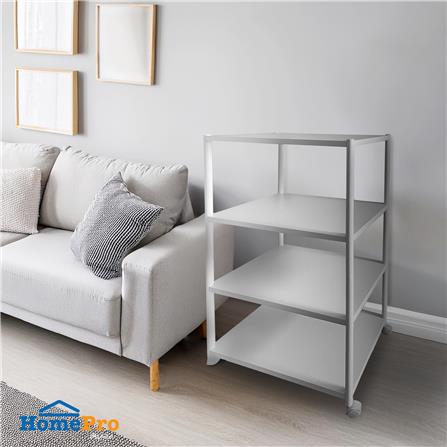 ชั้นวางของ 4 ชั้น STACKO BRISK 60X40X120 ซม. สีขาว_3