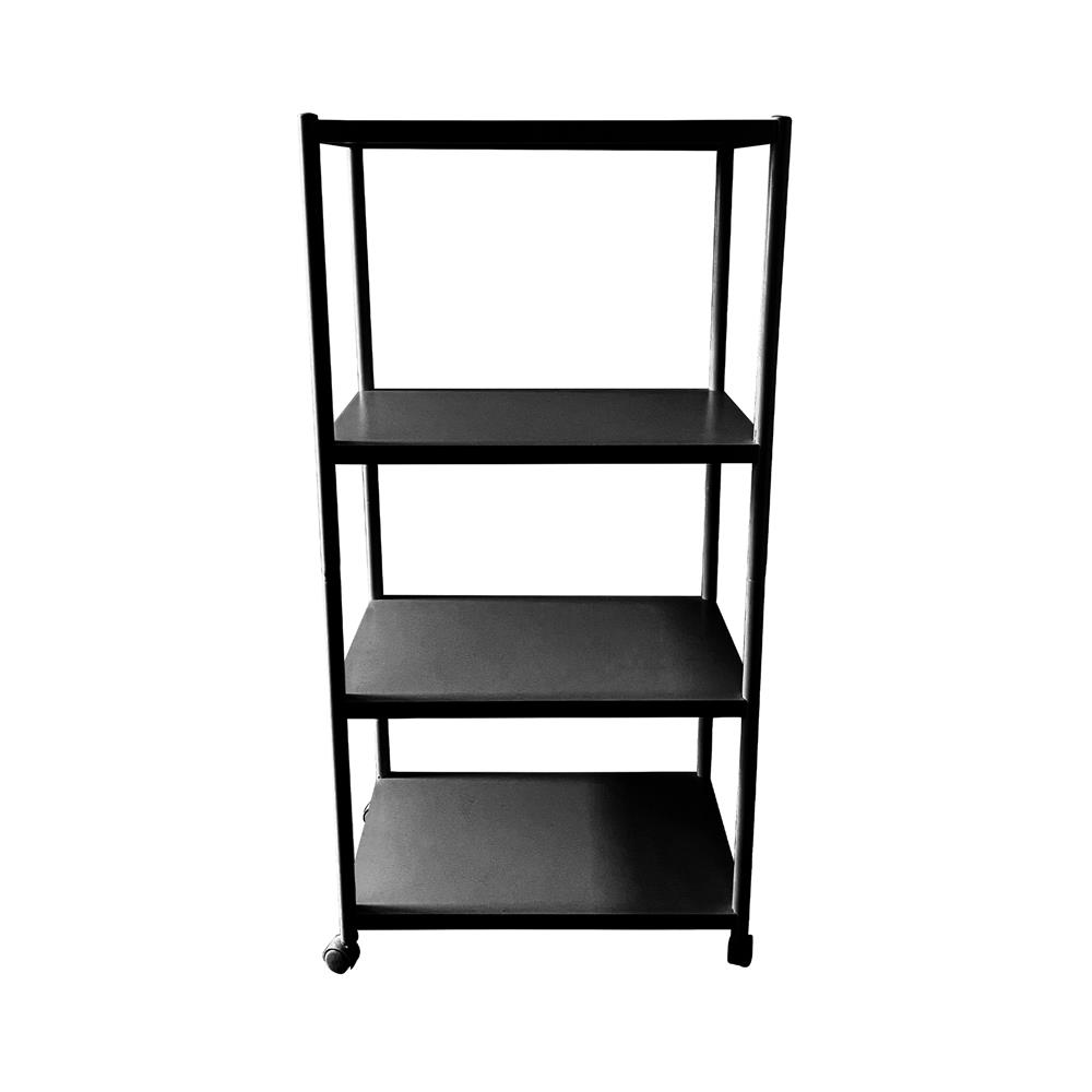 ชั้นวางของ 4 ชั้น STACKO BRISK 60X40X120 ซม. สีดำ