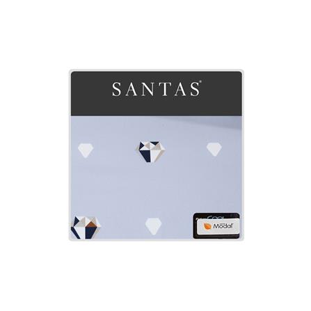 ชุดผ้าปูที่นอน 5 ฟุต (ชุด 5 ชิ้น) SANTAS MODAL สี GEMS GR_5