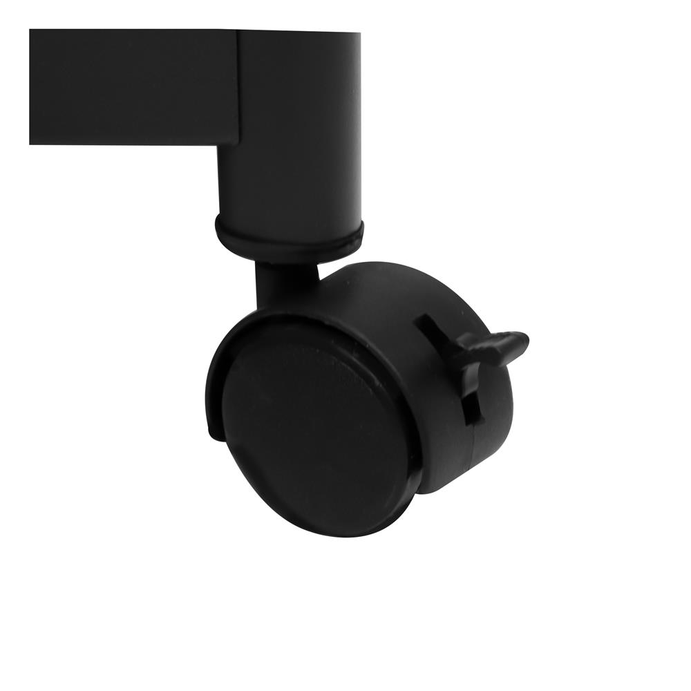 ชั้นวางของ 3 ชั้น STACKO BRISK 60X40X80 ซม. สีดำ