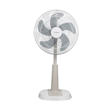 พัดลมสไลด์ 16 นิ้ว TOSHIBA F-ALC50TH(A) สีครีม