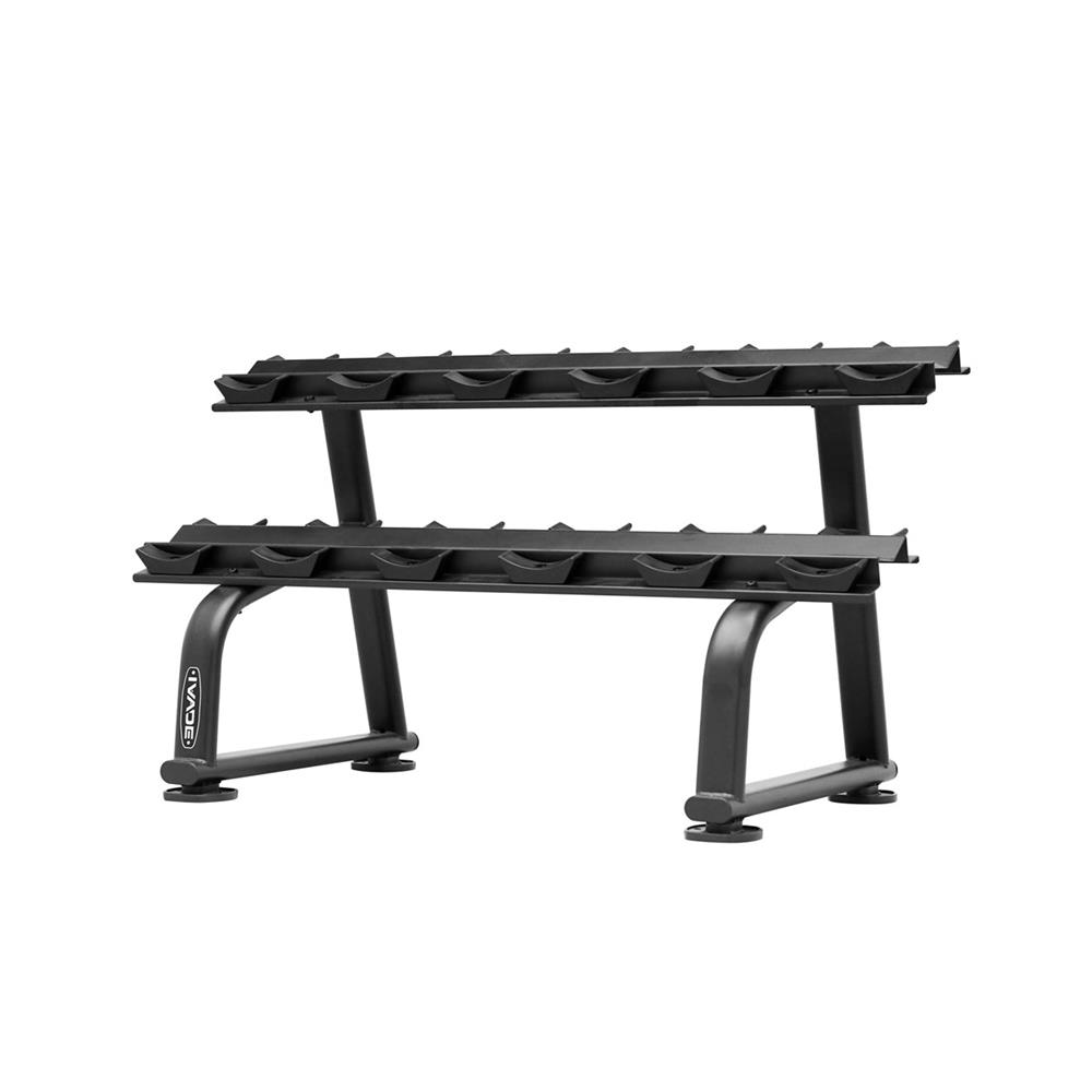 ชุดดัมเบล 6 คู่ พร้อมชั้นวาง IVADE 105 กก.