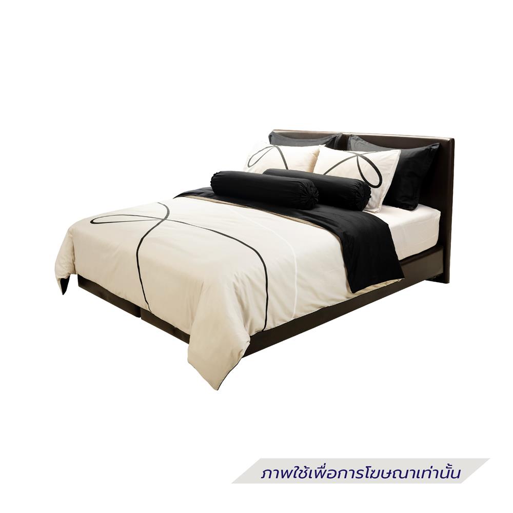 ชุดผ้าปูที่นอน 6 ฟุต (ชุด 7 ชิ้น) SANTAS COTTON USA สี DALLIANCE BI