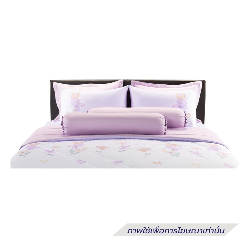 ชุดผ้าปูที่นอน 6 ฟุต (ชุด 6 ชิ้น) SANTAS COTTON USA สี MERAKI VI