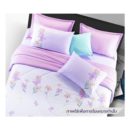 ชุดผ้าปูที่นอน 6 ฟุต (ชุด 6 ชิ้น) SANTAS COTTON USA สี MERAKI VI_0