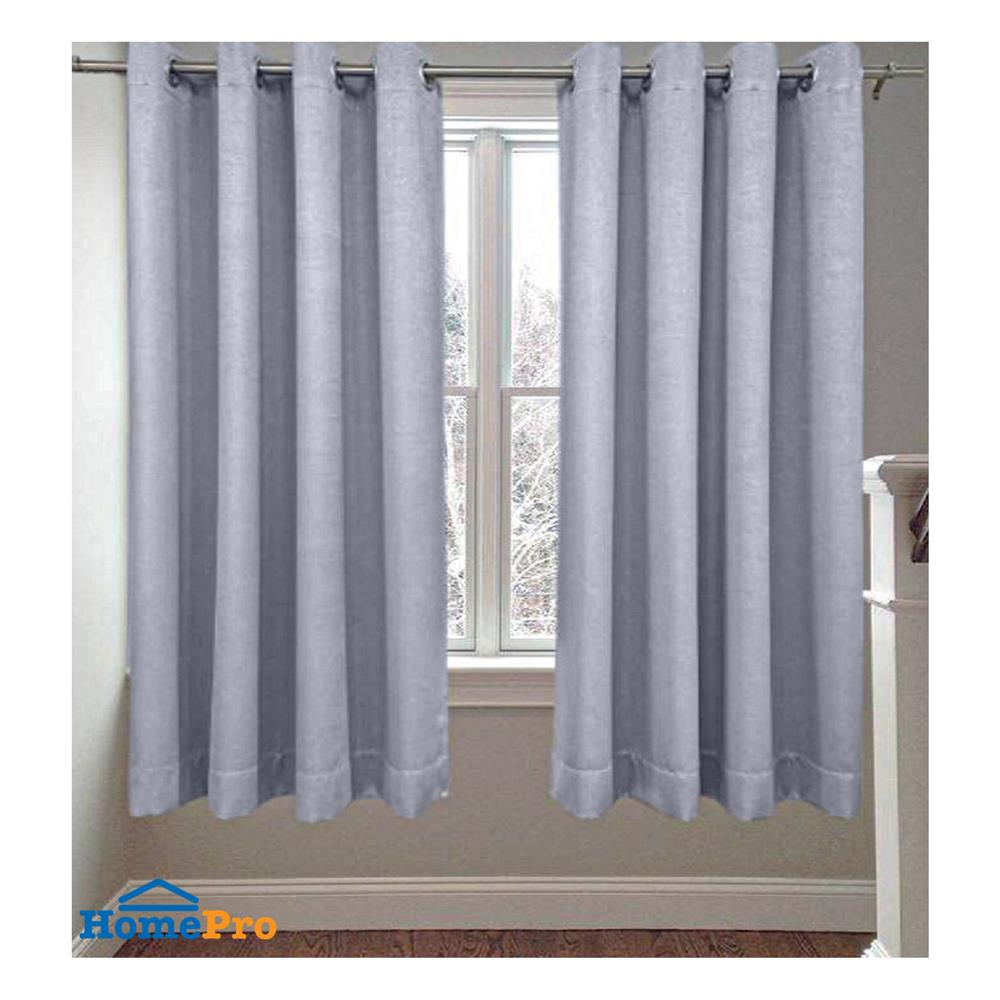 ผ้าม่าน EYELET HOME LIVING STYLE RAFFY UV 150X160 ซม. สีเทา