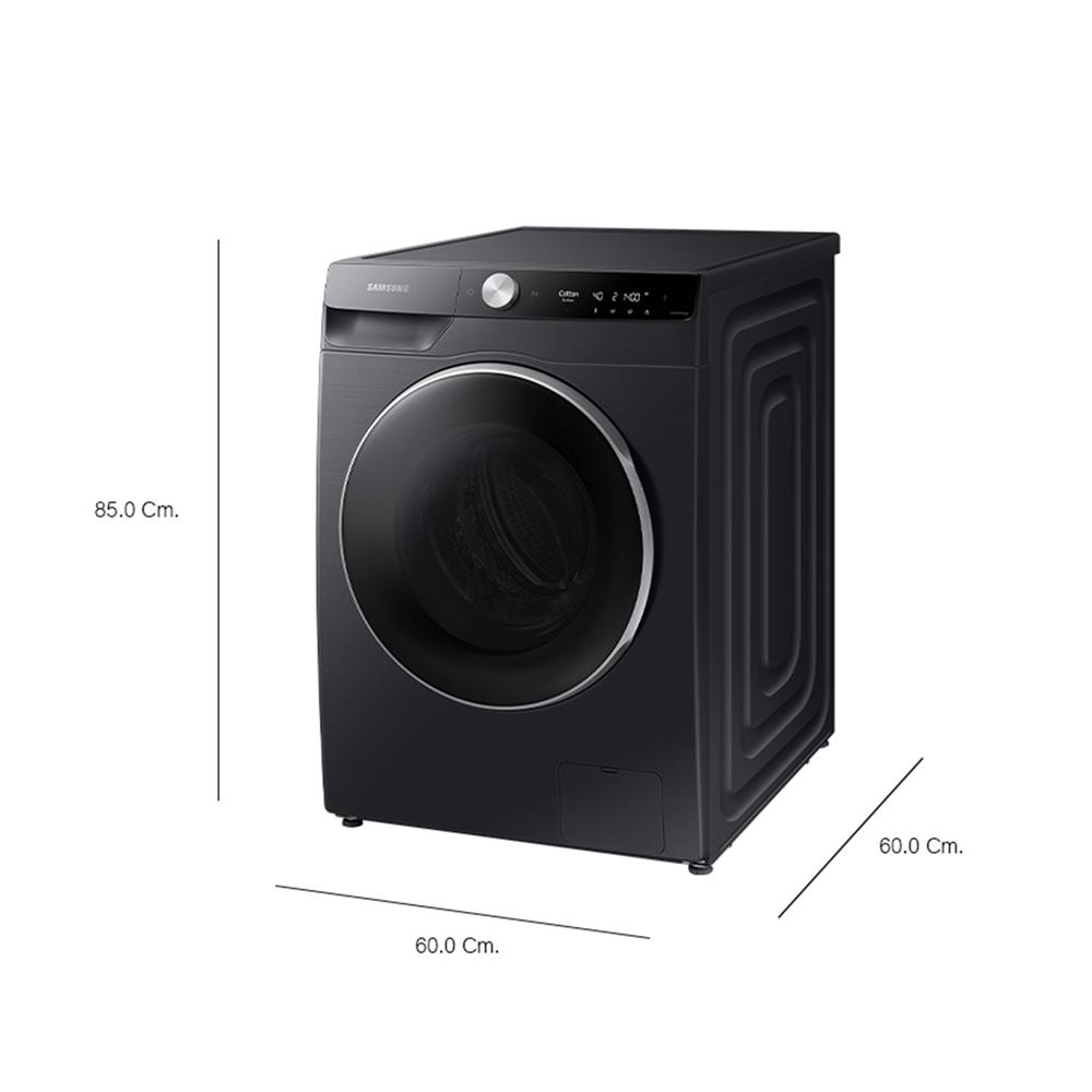 เครื่องซักผ้าฝาหน้า SAMSUNG WW12CGP44DSBST 12 กก. 1400RPM อินเวอร์เตอร์ สีดำ