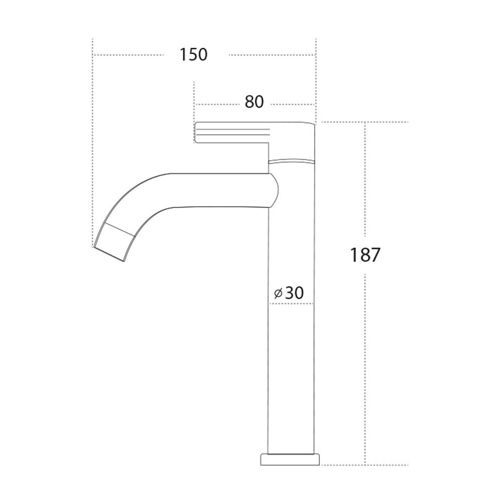 ก๊อกอ่างล้างหน้าเดี่ยว DONMARK GL-1445