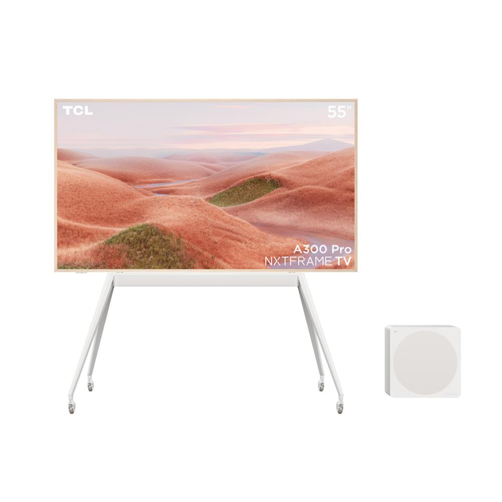 ทีวีแอลอีดี 55 นิ้ว TCL (4K, QLED, GOOGLE TV) NXTFRAME A300 PRO
