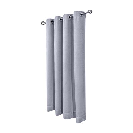 ผ้าม่าน EYELET HOME LIVING STYLE RAFFY UV 150X220 ซม. สีเทา_1