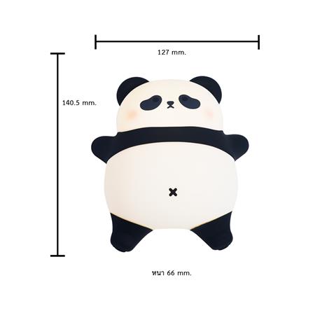 ไฟตั้งโต๊ะ LED MOFII LYING PANDA 0.5 วัตต์ สีขาว/ดำ_4