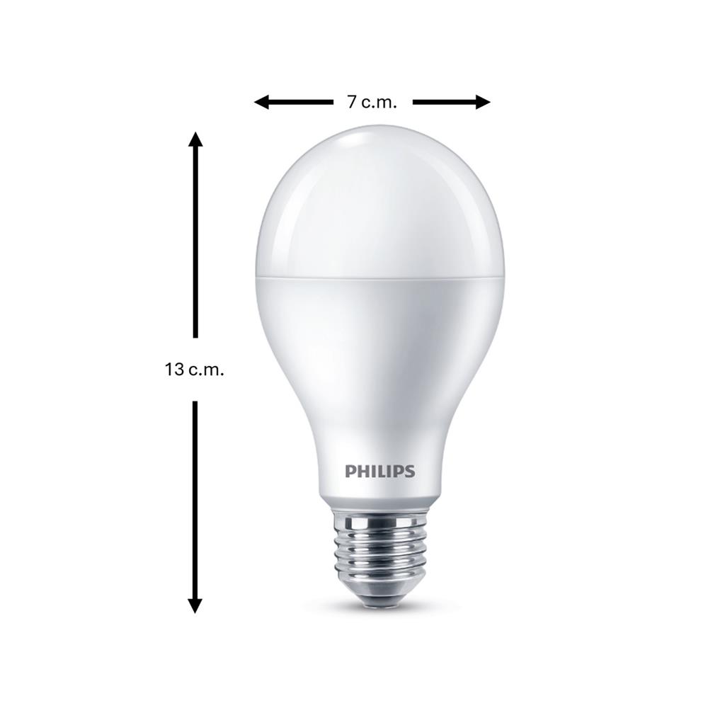 หลอด LED PHILIPS A67 19 วัตต์ WARM WHITE E27
