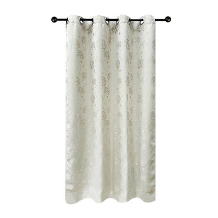 ผ้าม่าน EYELET HOME LIVING STYLE FLY UV 135X220 ซม. สีครีม_0
