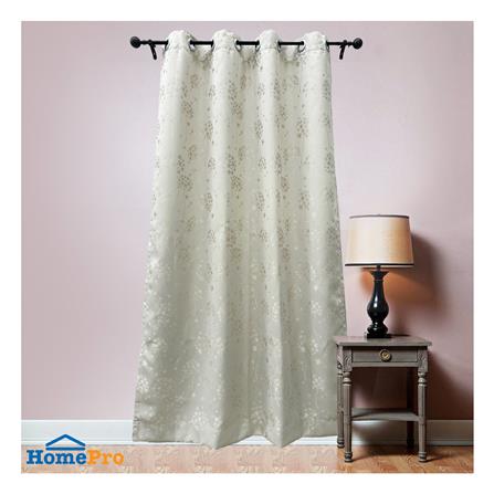 ผ้าม่าน EYELET HOME LIVING STYLE FLY UV 135X220 ซม. สีครีม_4