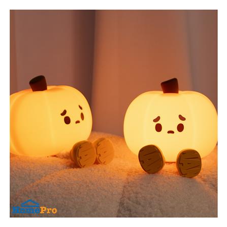 ไฟตั้งโต๊ะ LED MOFII LITTLE PUMPKIN 0.5 วัตต์ สีส้ม/น้ำตาล_3