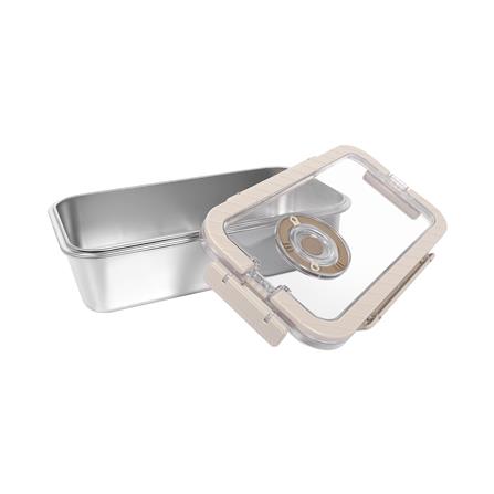 กล่องอาหารสเตนเลส มีหู 3.6 ลิตร KECH MERCURY สีเบจ_3