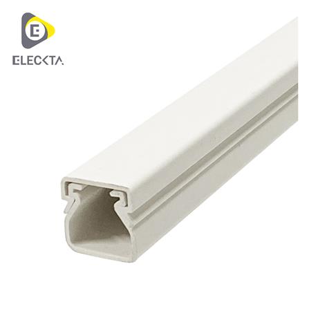 รางเก็บสายไฟวายเวย์ PVC ELECKTA 20X20 มม. 2 ม. สีขาว_0
