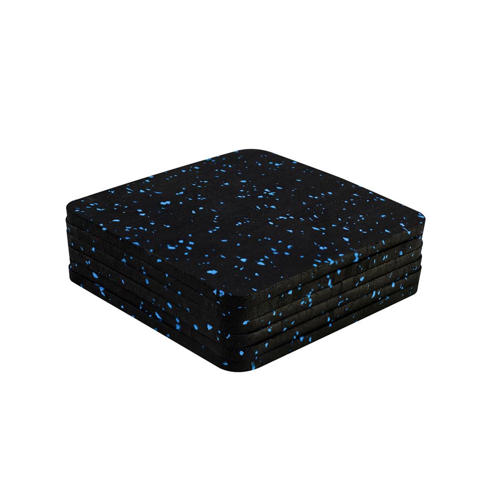 แผ่นยางรองเครื่องออกกำลังกาย IRONTEC 12x12x0.6 ซม. (แพ็ก 6 ชิ้น)