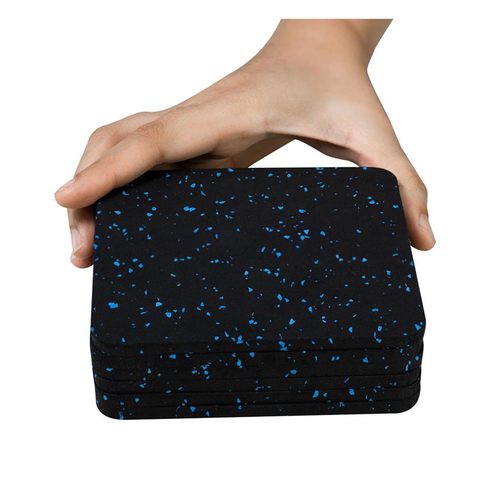 แผ่นยางรองเครื่องออกกำลังกาย IRONTEC 12x12x0.6 ซม. (แพ็ก 6 ชิ้น)