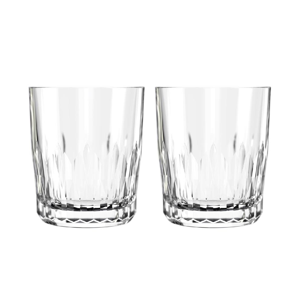 แก้วน้ำคริสตัล 350 มล. LUCARIS PAVILION RADIANT DOUBLE ROCK (แพ็ก 2 ใบ)