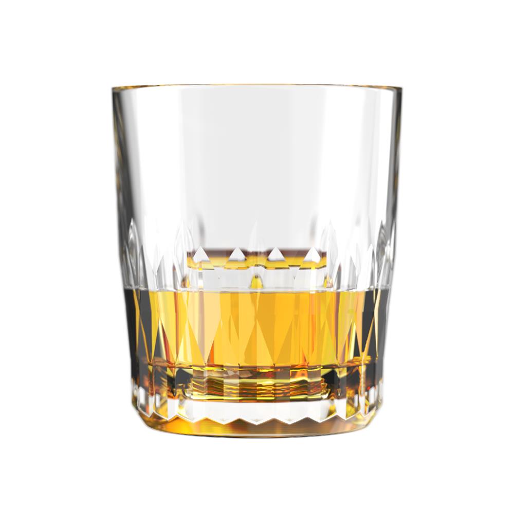 แก้วน้ำคริสตัล 350 มล. LUCARIS PAVILION RADIANT DOUBLE ROCK (แพ็ก 2 ใบ)