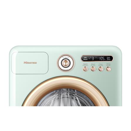 เครื่องซักอบผ้าฝาหน้า HISENSE WD105R5 10.5/7 กก. 1400RPM อินเวอร์เตอร์ สีเขียวพาสเทล_3