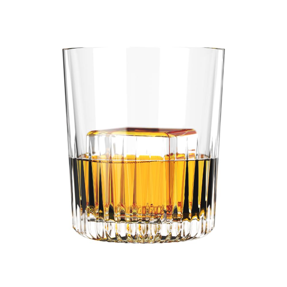 แก้วน้ำคริสตัล 350 มล. LUCARIS PAVILION GLEAM DOUBLE ROCK (แพ็ก 2 ใบ)