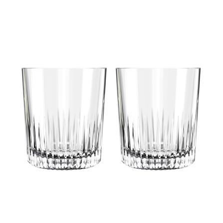 แก้วน้ำคริสตัล 350 มล. LUCARIS PAVILION GLEAM DOUBLE ROCK (แพ็ก 2 ใบ)_0