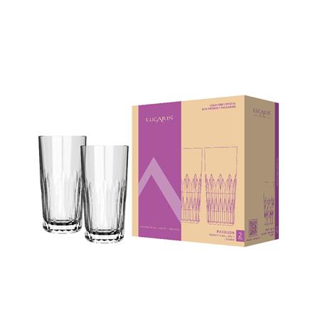 แก้วน้ำคริสตัล 350 มล. LUCARIS PAVILION RADIANT HI BALL (แพ็ก 2 ใบ)_1