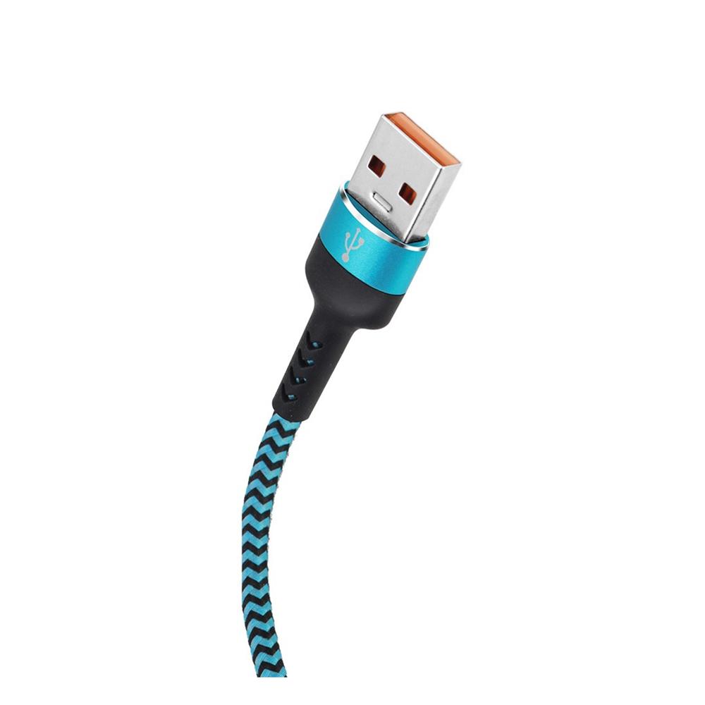 สายชาร์จ USB-A TO LIGHTNING ASAKI A-2071 1.5 เมตร สีฟ้า