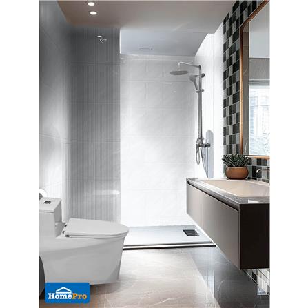 กระเบื้องผนัง 10x16 นิ้ว COTTO อริสตัน เดคโค่ ขาว PM 1 ตร.ม._4