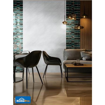 กระเบื้องผนัง 10x16 นิ้ว COTTO อริสตัน เดคโค่ ขาว PM 1 ตร.ม._7