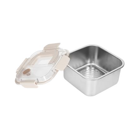 กล่องอาหารสเตนเลส มีหู 1.6 ลิตร KECH MERCURY สีเบจ_3