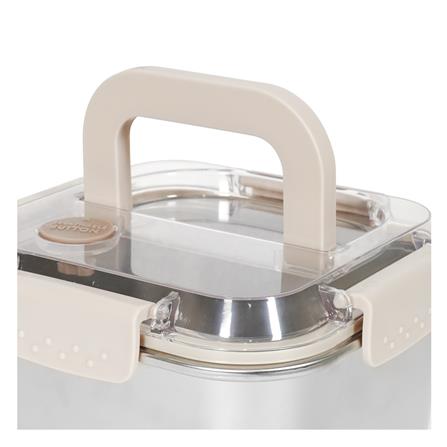 กล่องอาหารสเตนเลส มีหู 1.6 ลิตร KECH MERCURY สีเบจ_4