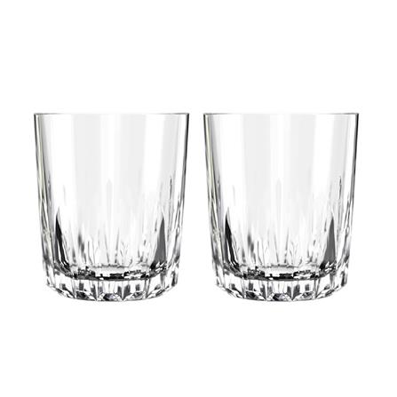แก้วน้ำคริสตัล 350 มล. LUCARIS PAVILION DAZZLE DOUBLE ROCK (แพ็ก 2 ใบ)_0