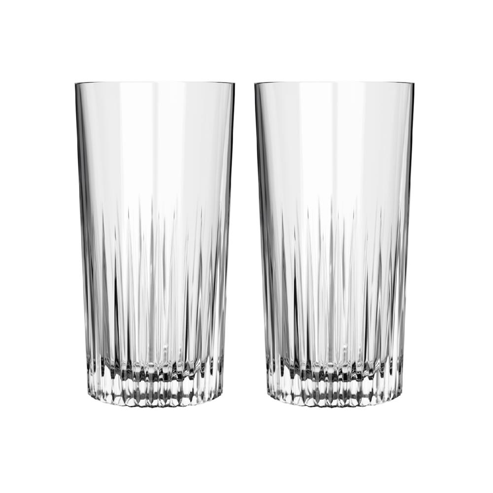 แก้วน้ำคริสตัล 350 มล. LUCARIS PAVILION GLEAM HI BALL (แพ็ก 2 ใบ)