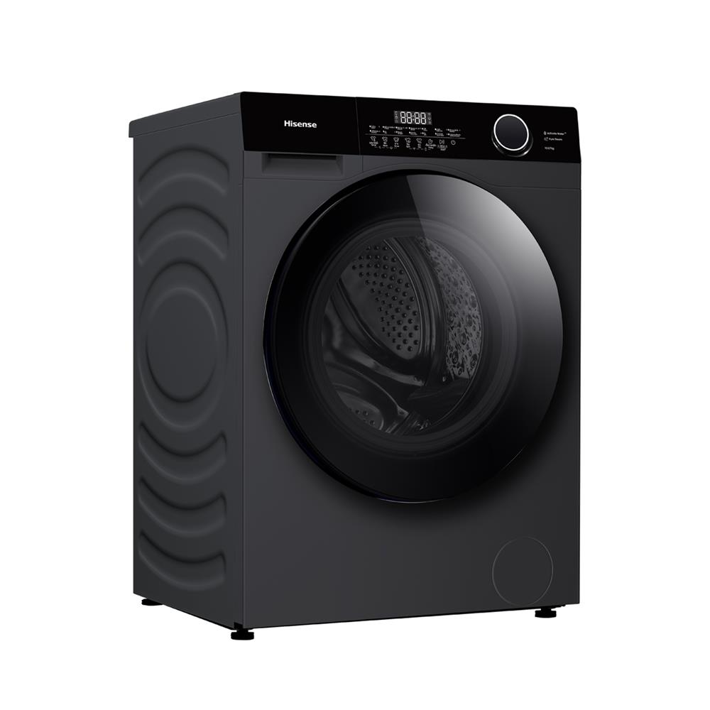 เครื่องซักอบผ้าฝาหน้า HISENSE WD105M3 10.5/7 กก. 1400RPM อินเวอร์เตอร์ สีดำ