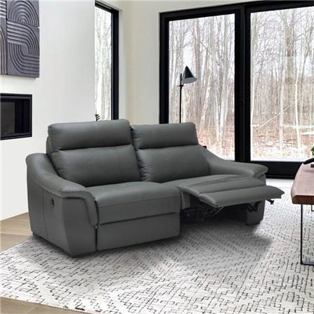 RECLINER 2 ที่นั่ง SB FURNITURE NANTE 19203191 สีเทาเข้ม_5