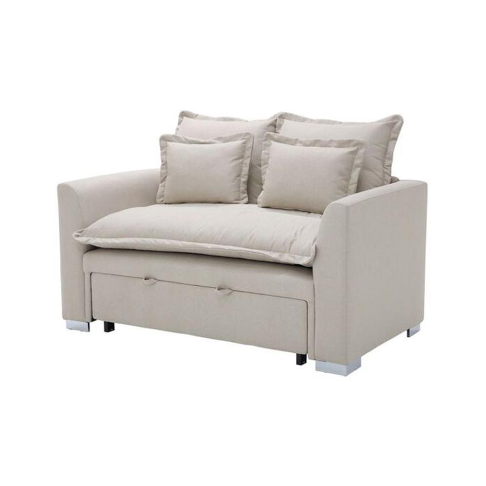 โซฟาเบด 2 ที่นั่ง SB FURNITURE TALIA 19231766 สีน้ำตาลอ่อน