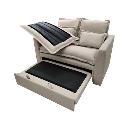 โซฟาเบด 2 ที่นั่ง SB FURNITURE TALIA 19231766 สีน้ำตาลอ่อน_6