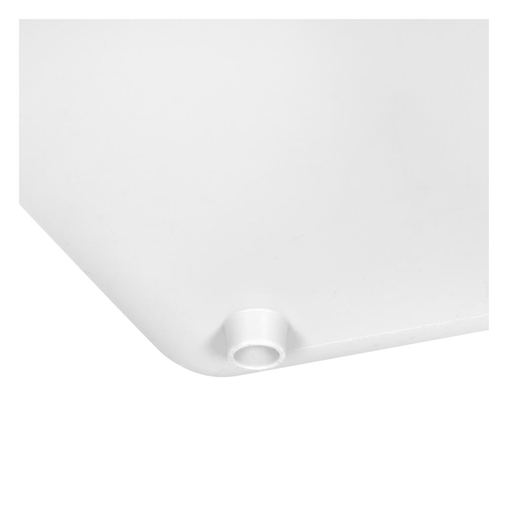 ตะกร้าผ้าเหลี่ยม PLIM BUBBLE SIZE L สีขาว