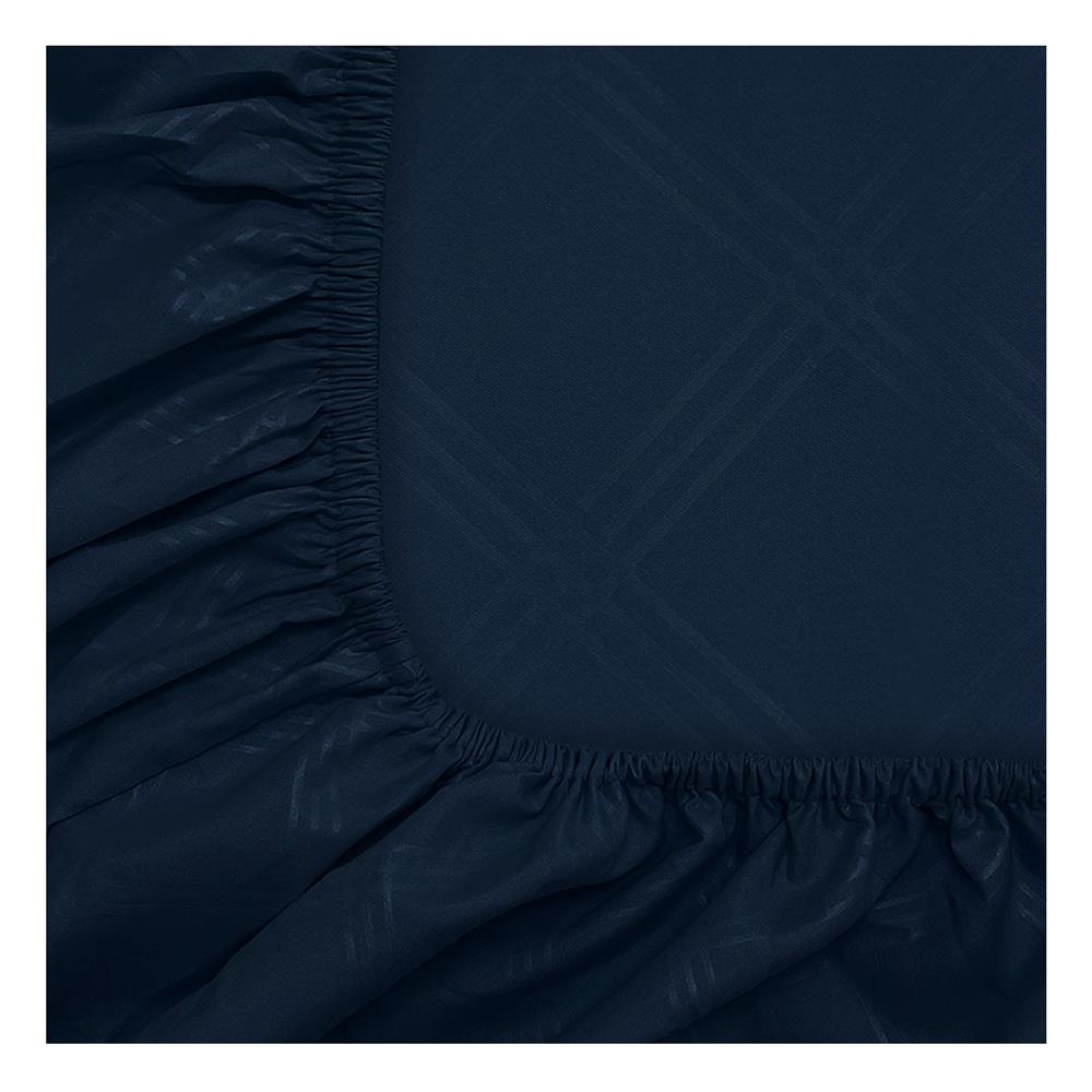 ชุดผ้าปูที่นอน 6 ฟุต (ชุด 6 ชิ้น) PICASSO BASIC ENJOY สี NAVY BLUE