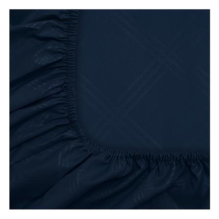 ชุดผ้าปูที่นอน 6 ฟุต (ชุด 6 ชิ้น) PICASSO BASIC ENJOY สี NAVY BLUE_2