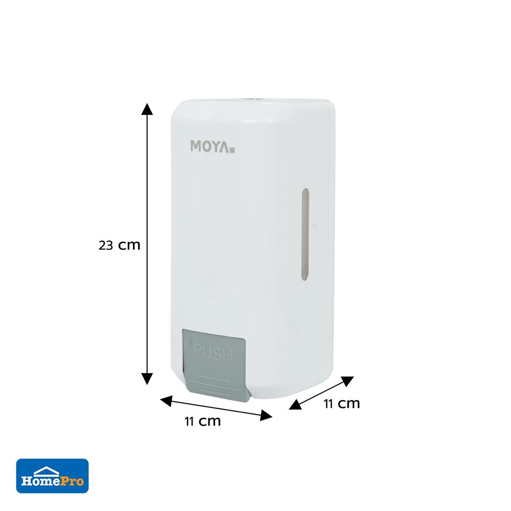 ที่กดสบู่ติดผนัง 1 ช่อง MOYA MS-V015