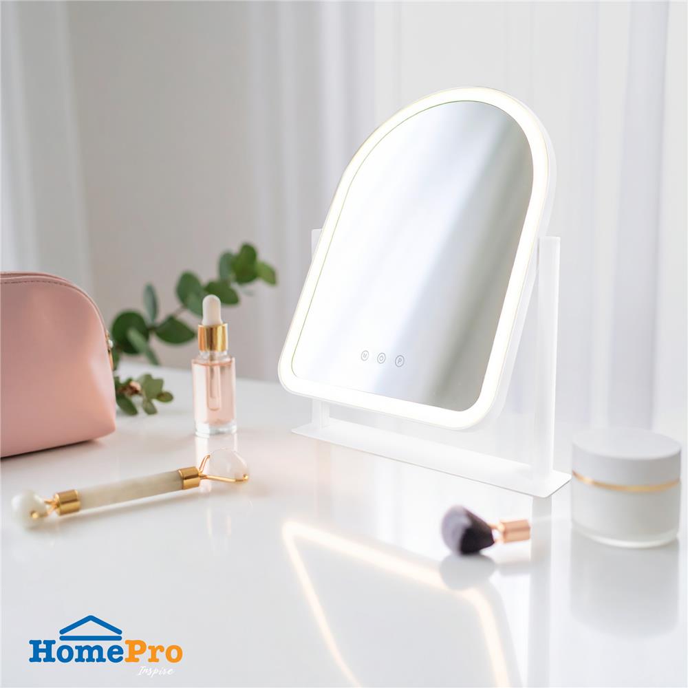 กระจกส่องหน้า LED MOYA K241040 สีขาว