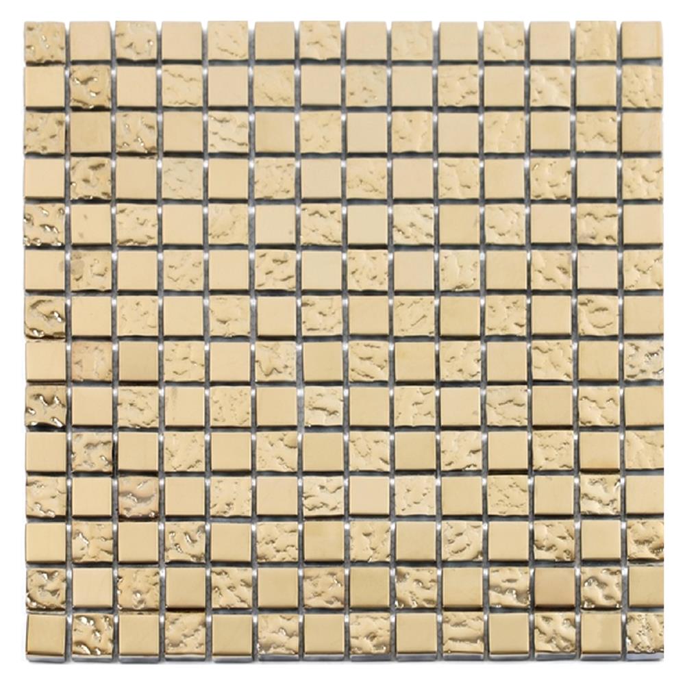 โมเสคแก้ว 30x30 ซม. TARA HPR-258 ริโก โกลด์
