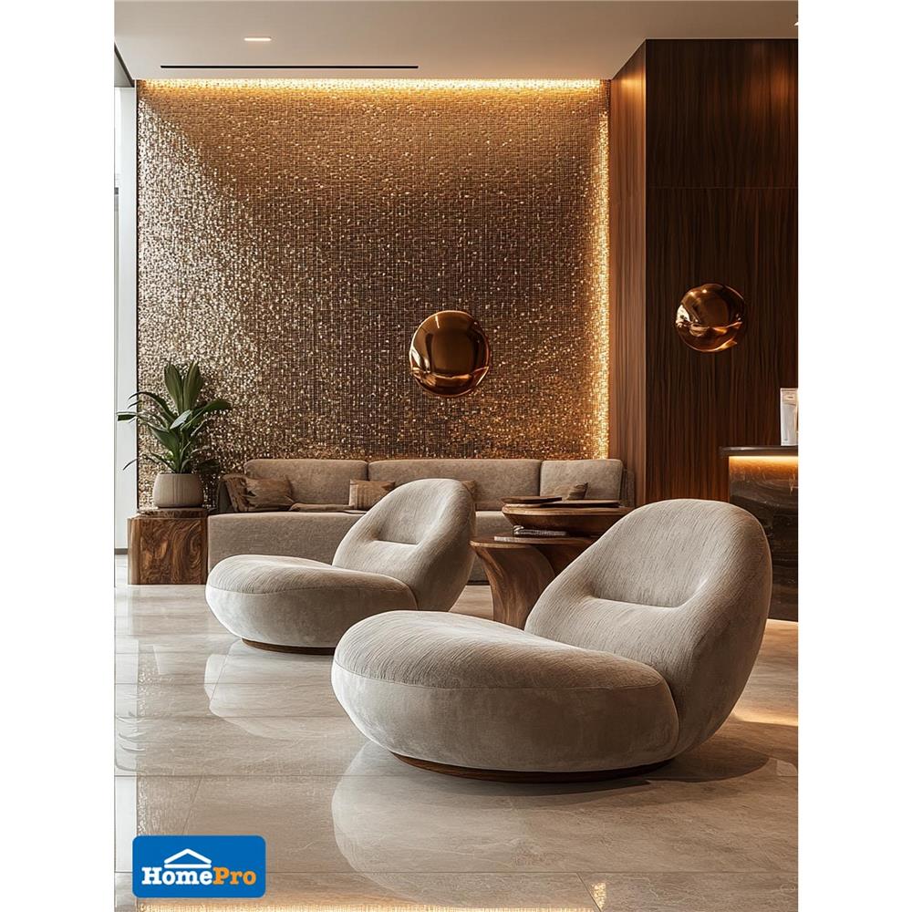 โมเสคแก้ว 30x30 ซม. TARA HPR-258 ริโก โกลด์