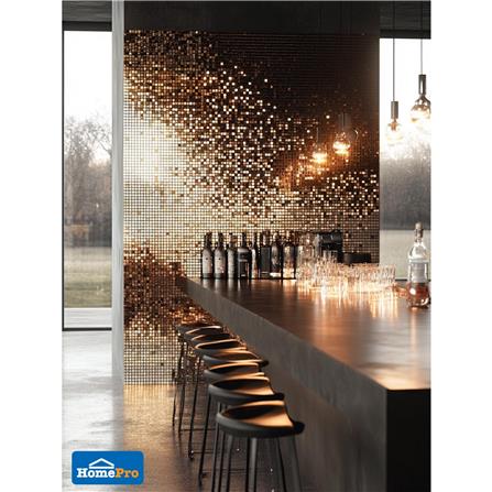 โมเสคแก้ว 30x30 ซม. TARA HPR-258 ริโก โกลด์_3